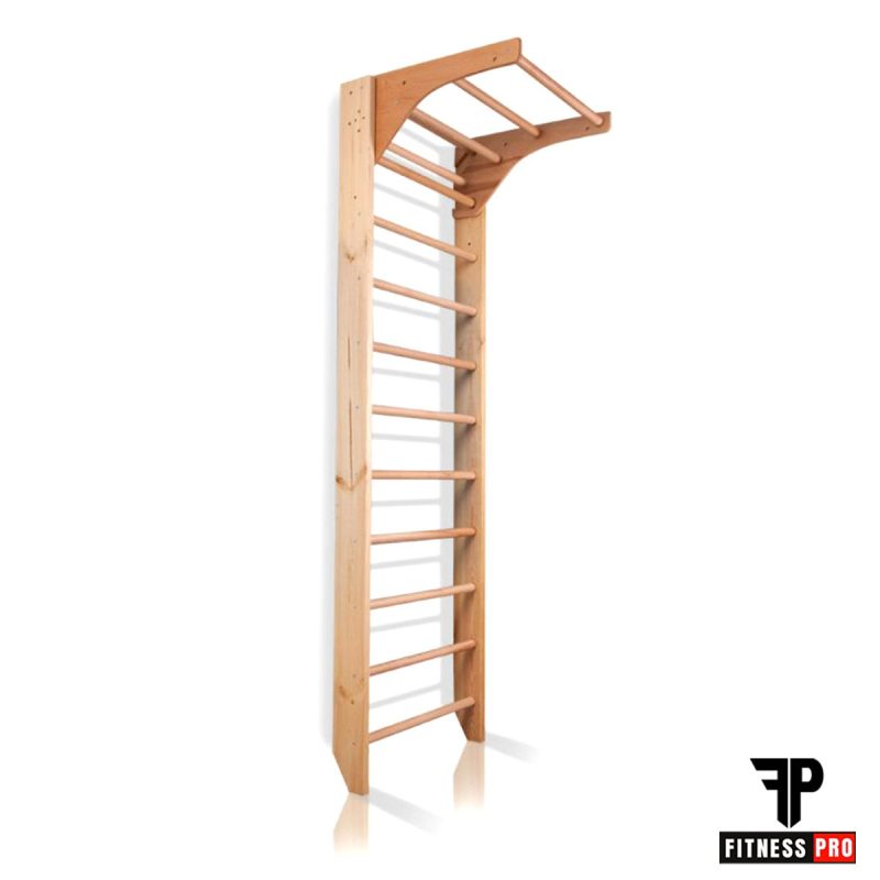 Ξύλινο Πολύζυγο με Μονόζυγο 220x80cm *ΕΚΘΕΣΙΑΚΟ*