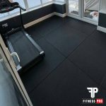 Δάπεδο Καουτσούκ Μαύρο 1000x1000x20mm