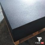 Δάπεδο Καουτσούκ Μαύρο 1000x1000x20mm