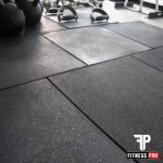 Δάπεδο Καουτσούκ Μαύρο 1000x1000x20mm