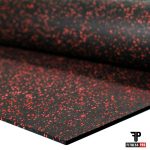 Δάπεδο Καουτσούκ Ρολό EPDM Κόκκινο 4mm