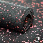 Δάπεδο Καουτσούκ Ρολό EPDM Κόκκινο 4mm