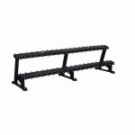 Gymleco 440F-2400 Dumbbell Rack, 10 Pairs, 2,4 m