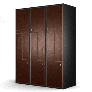 Gymleco SL6 Gym Locker, 6 L-shaped doors