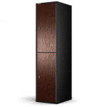 Gymleco SN2 Gym Locker, 2 N-shaped doors