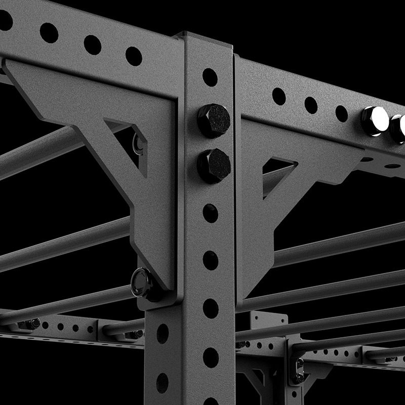 The picture shows the massive M 20 screw connection of the Rig