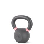 Kettlebell Cast Iron 8 kg - Μαύρο / Ροζ | Fitnesspro.gr