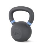 Kettlebell Cast Iron 12 kg - Μαύρο / Γαλάζιο | Fitnesspro.gr