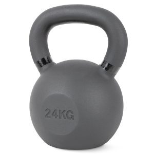 Kettlebell Cast Iron 24 kg - Μαύρο / Μαύρο | Fitnesspro.gr