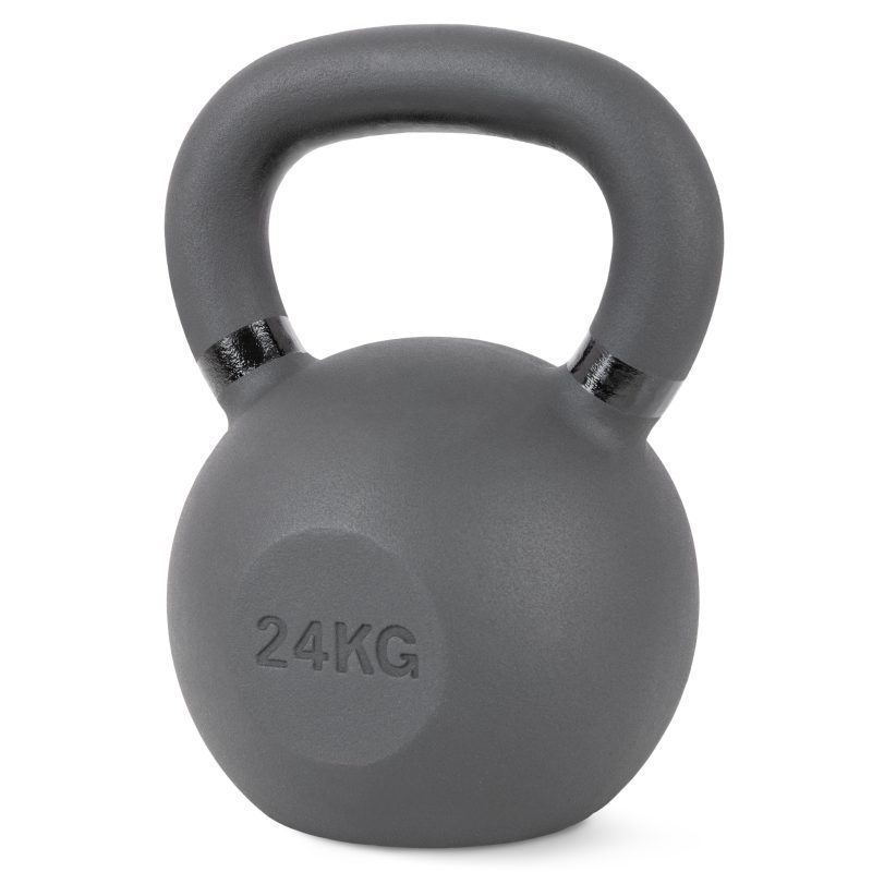 Kettlebell Cast Iron 24 kg - Μαύρο / Μαύρο | Fitnesspro.gr