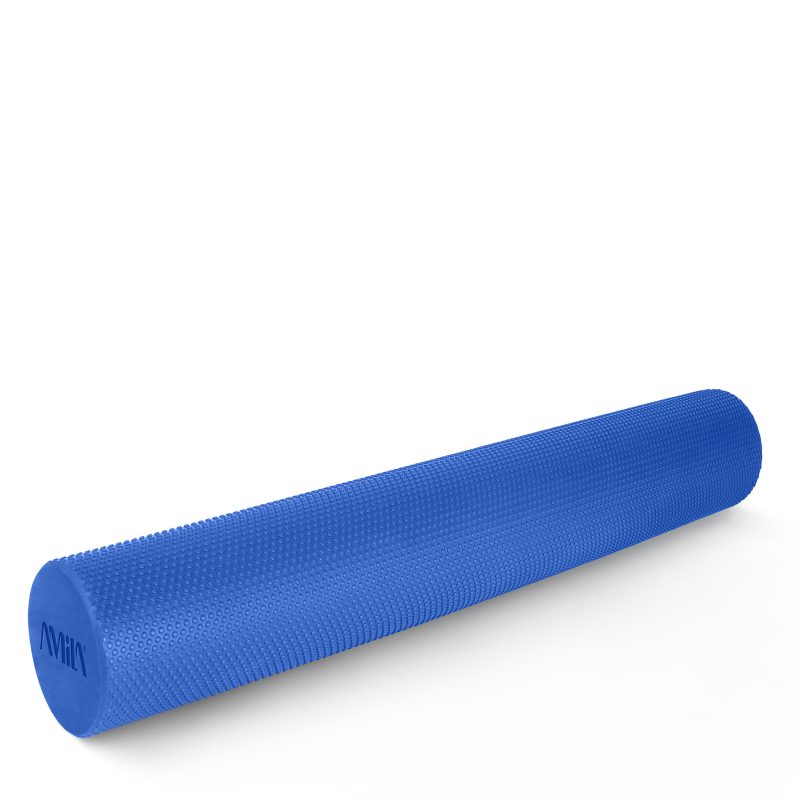 AMILA Foam Roller PRO Φ15x90cm Μπλε | Fitnesspro.gr