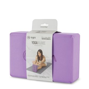Τούβλο Yoga AMILA Brick Μωβ | Fitnesspro.gr
