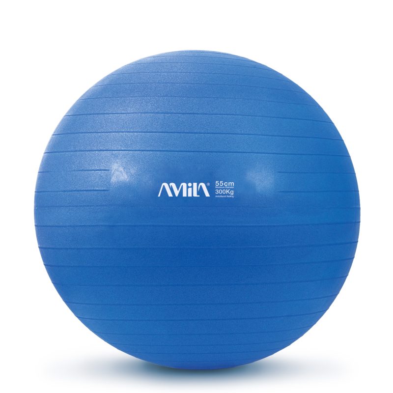 Μπάλα Γυμναστικής 55 cm - Μπλε | Fitnesspro.gr