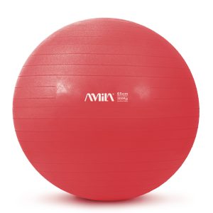 Μπάλα Γυμναστικής 65 cm - Κόκκινη | Fitnesspro.gr
