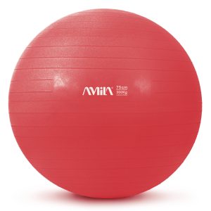 Μπάλα Γυμναστικής 75 cm - Κόκκινη | Fitnesspro.gr