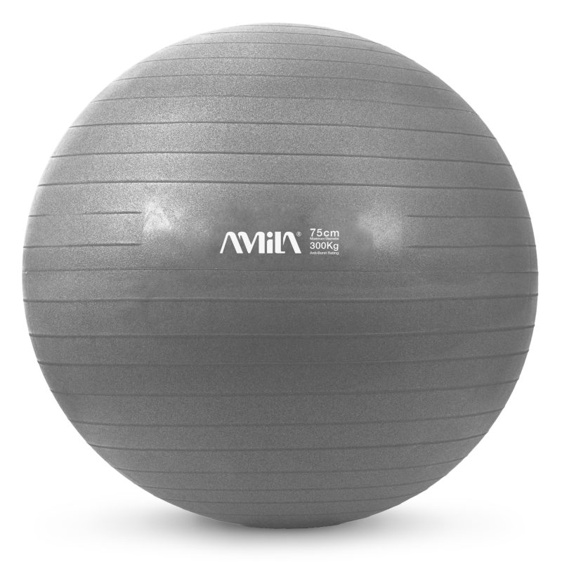 Μπάλα Γυμναστικής 75 cm - Γκρι | Fitnesspro.gr