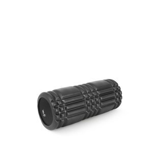 AMILA Foam Roller Plexus Φ14x33cm Μαύρο | Fitnesspro.gr