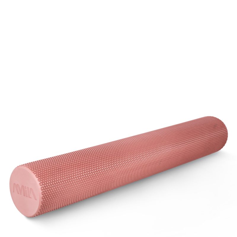 AMILA Foam Roller Trinity Φ15x90 cm – Rose Pink | Fitnesspro.gr