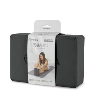 Τούβλο Yoga AMILA Brick Μαύρο | Fitnesspro.gr