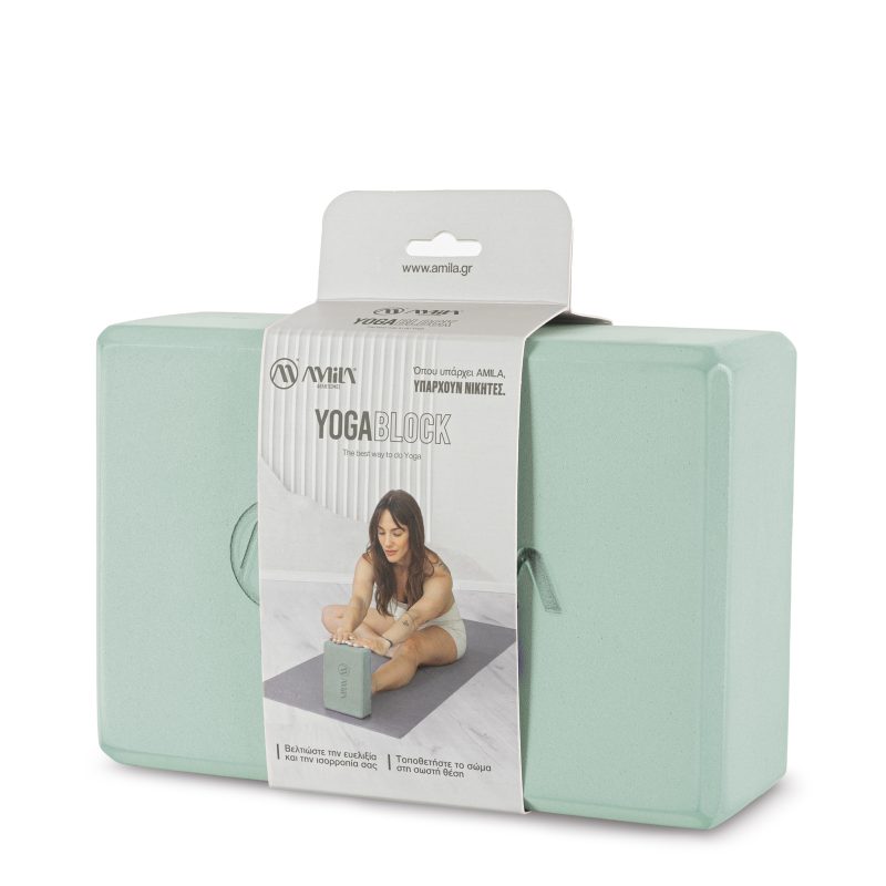 Τούβλο Yoga AMILA Brick Mint | Fitnesspro.gr