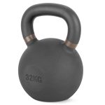 Kettlebell Cast Iron 32 kg - Μαύρο / Καφέ | Fitnesspro.gr
